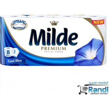 Тоалeтна хартия Milde Cool Blue 8бр