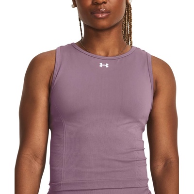 Under Armour Потник Under Armour UA Train Seamless Tank-PPL Лилав Velikost M