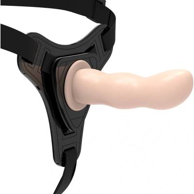 FETISH PODRIADENÝ POSTROJ SILIKÓNOVÉ G BOD 12,5 CM V FARBE POKOŽKY