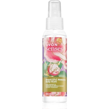Avon Senses Beautiful Moments osviežujúci telový sprej s vôňou kvetín 100 ml