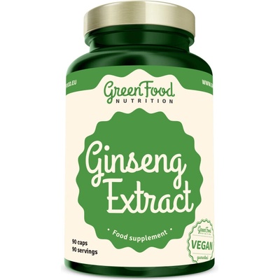 GreenFood Nutrition Ženšen 90 kapsúl