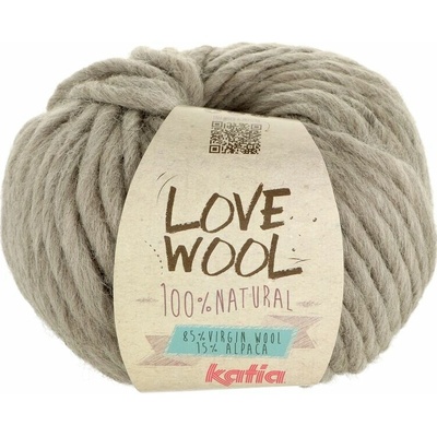 Katia Love Wool 102 hnedo sivá