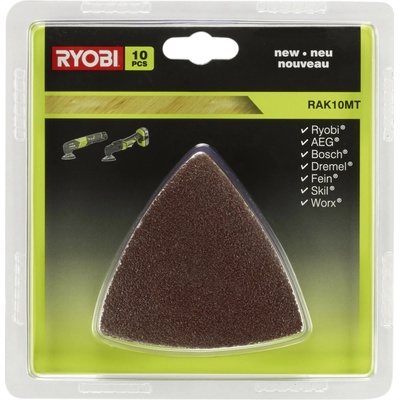 RYOBI RAK10MT 10ks sada multibrusného papíru 5132002600
