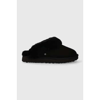 Ugg Велурени чехли UGG Classic Slipper II 1130876 BLK в черно (1130876.BLK)