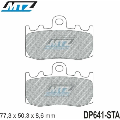 Destičky brzdové DP641-STA - směs Standard DP641-STA
