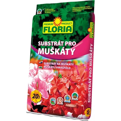 Agro CS Floria Substrát pro muškáty 20 l