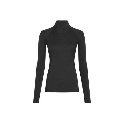 Icebreaker 300 MerinoFine Polar LS Roll Neck Women čierna
