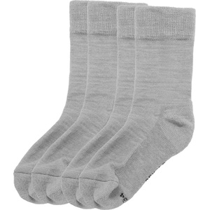 Devold Детски спортни чорапи Devold Kid's Daily Merino Medium Sock 2-Pack Sports socks - Grey Melange - размер 25-27 (EU) (201-8579-0311)