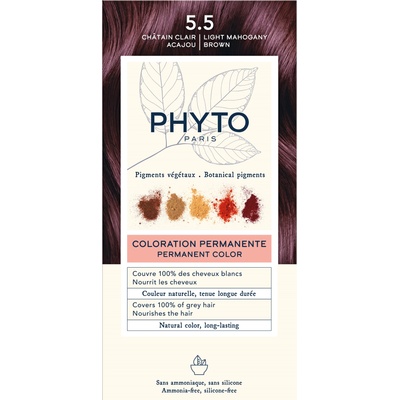 PHYTO Phytocolor Боя за коса Chatain Clair, 5.5