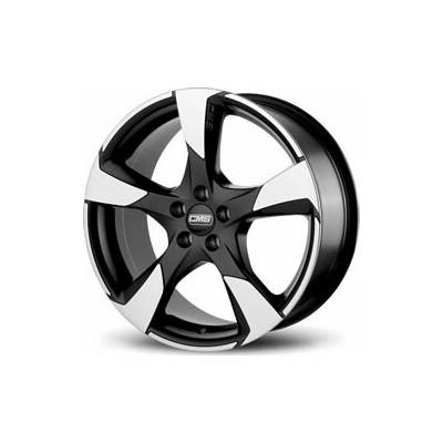CMS C18 7,5x17 5x112 ET48 diamond matt black