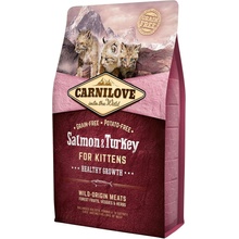 Carnilove Salmon & Turkey for Kittens Healthy Growth 2 kg