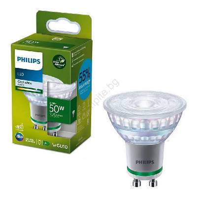 LED крушка ULTRAEFFICIENT Philips PAR16 GU10/2, 1W/230V 4000K (P6841)
