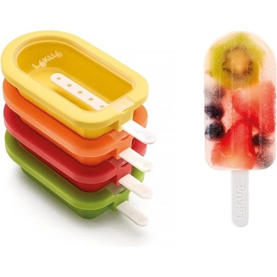 Lékué Форма за сладолед 12 см, комплект от 4 бр. , силикон, Lékué (LKE882180)