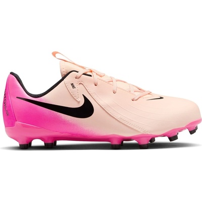 Nike Юношески футболни бутонки Nike Phantom GX II Academy Junior Firm Ground Football Boots - Orange/Pink