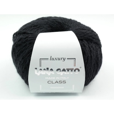 Lana Gatto pletací příze vlna merino angora CLASS černá