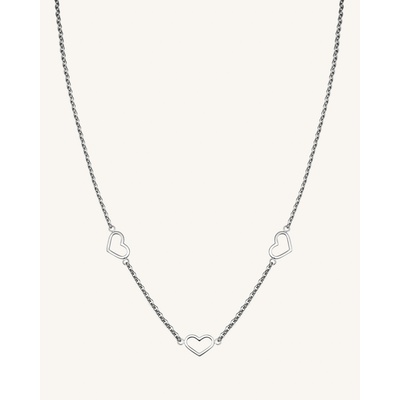 Rosefield колие със сребрист цвят Triple Heart JNTHS-J613 Rosefield | Lilav | ЖЕНИ | ЕДИН РАЗМЕР