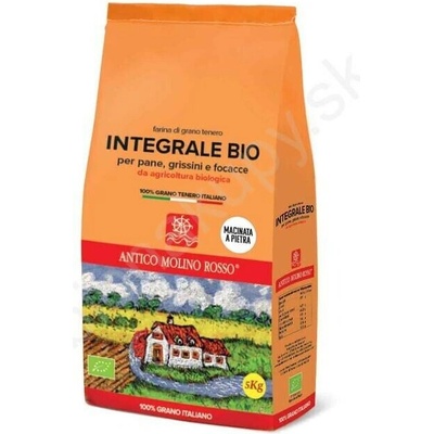 Antico Molino Rosso Pšeničná mouka celozrnná mletá kamenem bio 5 kg