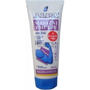 Alpa masážna emulzia hrejiva 210 ml