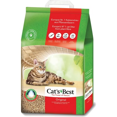 JRS Petcare Котешка тоалетна постелка - Cats Best Original 20л