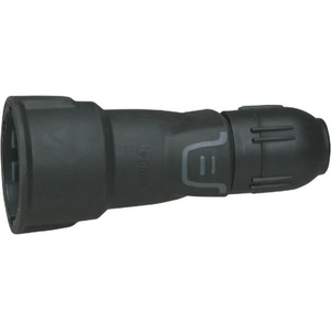 Legrand Куплунг LEGRAND Helium, 2P+E, 16A, с щуцер, IP44, черен (M011088)