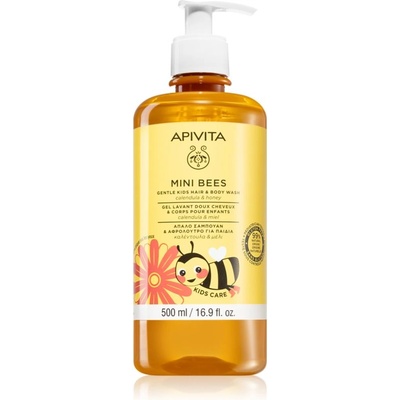 Mini Bees Gentle Kids Hair&Body wash Calendula&Honey миещ гел за тяло и коса 500ml