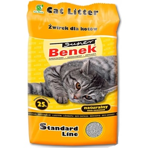 Super Benek Super Benek Compact Natural Active Котешка тоалетна, 25L
