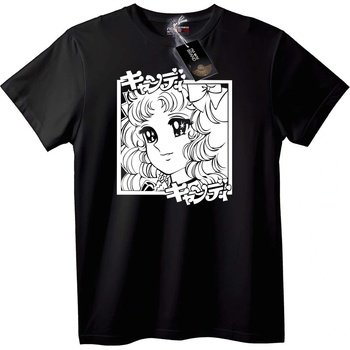 NOONEBRAND Тениска Candy от аниме - 2XL, White