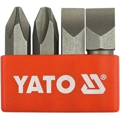 Sada bitov YATO 5/16" 4 ks PH2, PH3