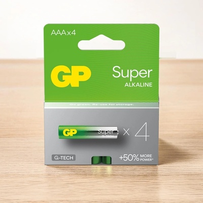 GP Super Alkaline AAA 4ks 1013114000
