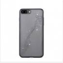 Pouzdro DEVIA Crystal Swarovski Papillon iPhone 7 PLUS gun černé