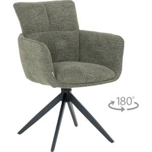 Carmen Трапезен стол giles - тъмнозелен (3532267) - tierradesign