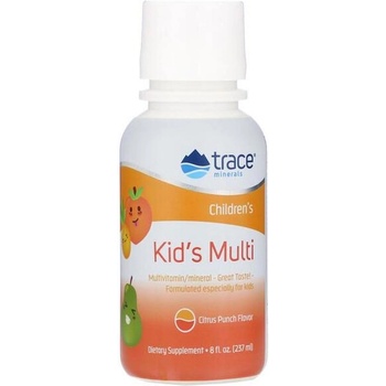 Trace Minerals Kid's Multi, плодов пунш, 237 ml, Trace Minerals (9320)