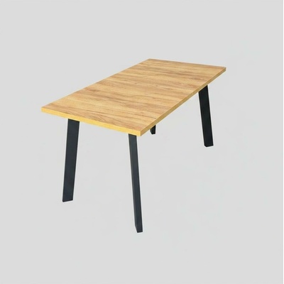Femix Rozkladací jedálenský stôl KERNO 150-190 x 80 cm dub craft čierna