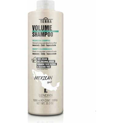 Lendan Terra Volume šampon pro objem vlasů 1000 ml