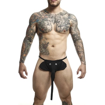 Image 1 of Мъжки прашки, екстравагантен черен слон - MOB Elephant Thong S/M/L (D-243542)