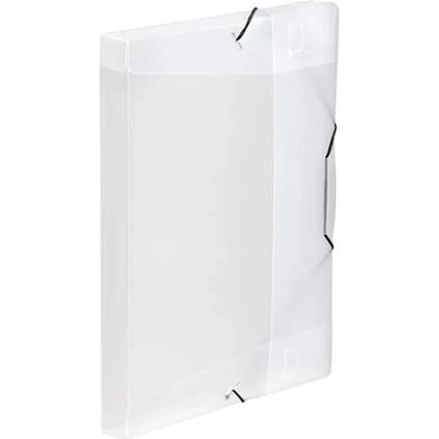 VIQUEL Doska s gumičkou 30 mm A4 VIQUEL "Coolbox", priehľadná