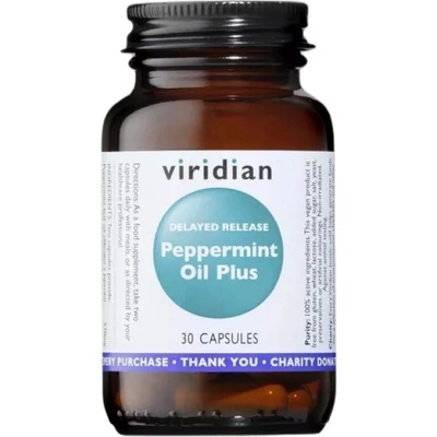 Viridian Peppermint Oil Plus [30 капсули]