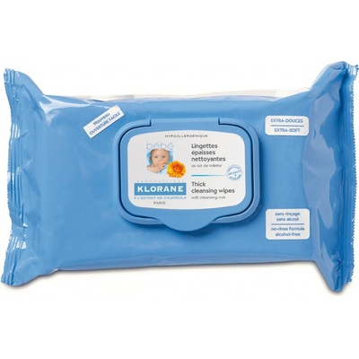 Klorane Bébé Lingetes recharge 72 ks