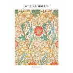 Принт Pink and Rose pattern, Уилям Морис - репродукция (Print1058)