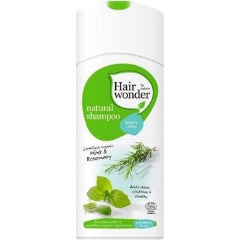 Hairwonder přírodní šampon pro každodenní mytí s Bio mátou a rozmarýnem 200 ml