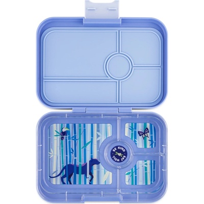 Yumbox Krabička na desiatu XL Tapas 4 Hazy Blue Panther