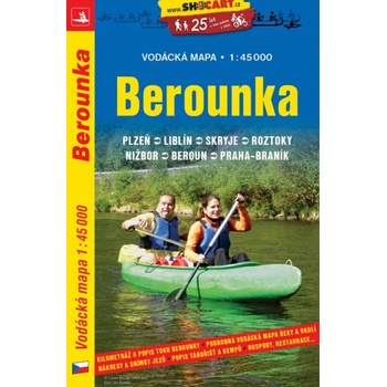 Berounka - vodácká mapa