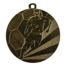 BIEMANS TROPHY PRODU Futbalová Medaila 50 mm Zlatá