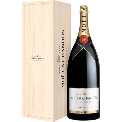 Moët & Chandon Impérial Brut 12,5% 9 l (dřevěná kazeta)