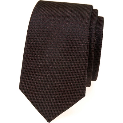 AvanAvantgard kravata Lux Slim 571-22302 hnědá