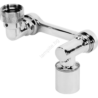 Rea Rea-b0660 - Въртящ се накрайник за смесител за мивка, лъскав хром (re0196)