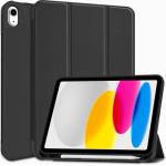 Gigapack IPAD 11 (2025) GIGAPACK Tok Standing Active FLIP с кожен ефект, поставка за моливи, ЧЕРНА GP-133371 (GP-133371)