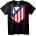NOONEBRAND Тениска с емблема на Atlético Madrid - 3XL, White
