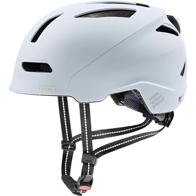 uvex Каска за велосипед Uvex Urban Planet LED Bike helmet - Cloud Matt - размер 58-61 cm (851-1473-0212)