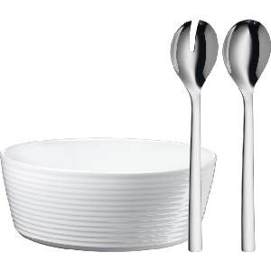 WMF Комплект за сервиране на салата Nuova 3 части (12.9390.9990)